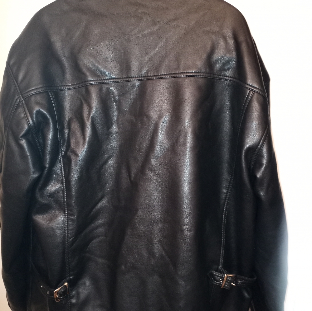 Reportage R.G.A. men leather coat - Picture 2 of 4